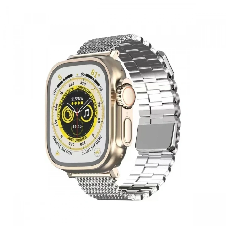 Mey İthalat®   Watch 38mm Ascend Metal Kordon - Gümüş