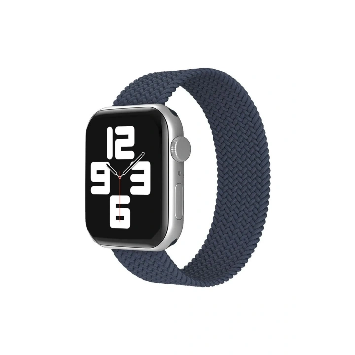 Mey İthalat®   Watch 38mm Ayarlı Solo Silikon Kordon - Lacivert