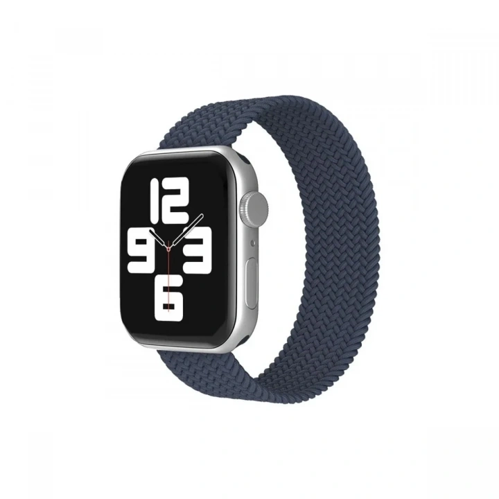 Mey İthalat®   Watch 38mm Ayarlı Solo Silikon Kordon - Lacivert