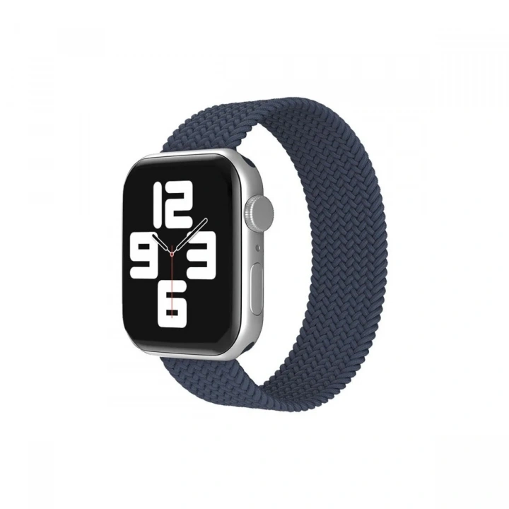 Mey İthalat®   Watch 38mm Ayarlı Solo Silikon Kordon - Lacivert