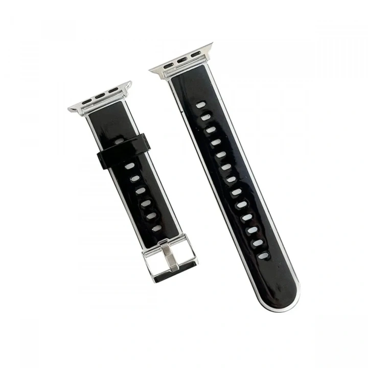 Mey İthalat®  Watch 38mm Jelly Silikon Kordon - Siyah