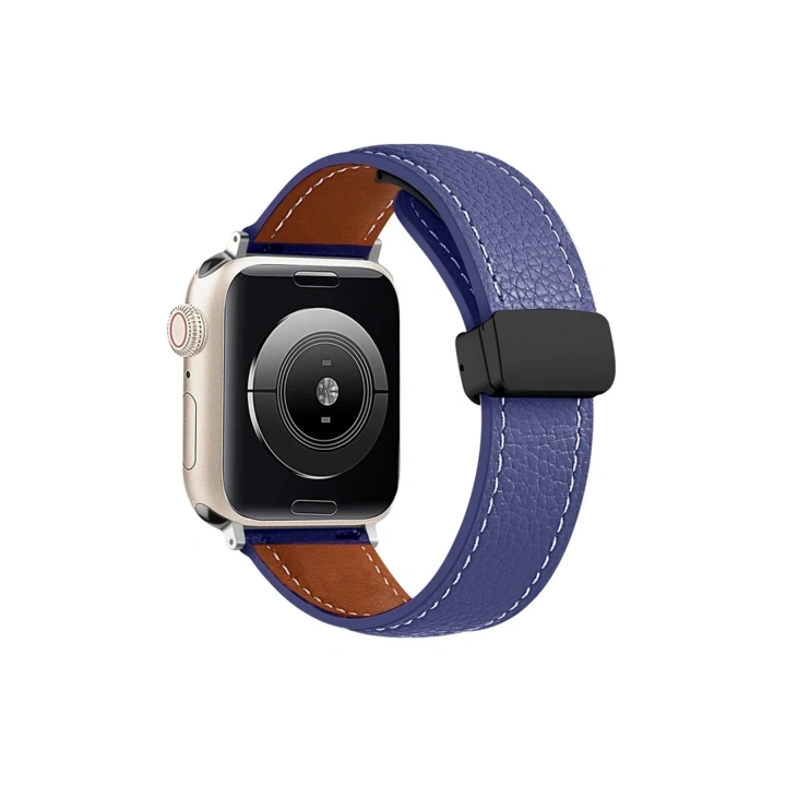 Mey İthalat®   Watch 38mm KR414 Daks Deri Kordon - Lacivert