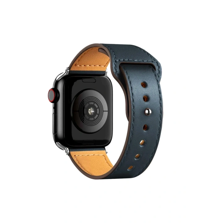 Mey İthalat®   Watch 38mm KR415 Luaz Deri Kordon - Lacivert