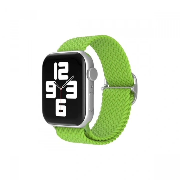 Mey İthalat®   Watch 38mm Star Kordon - Açık Yeşil