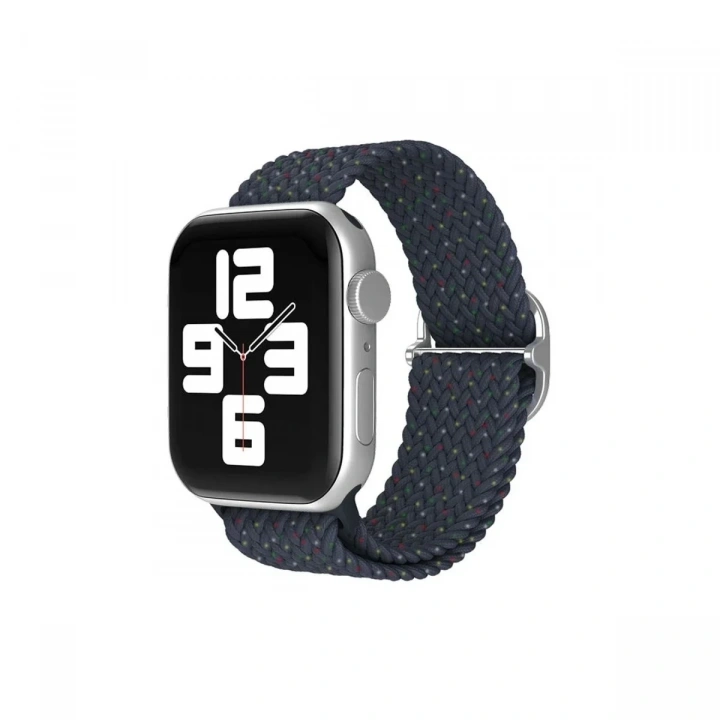 Mey İthalat®   Watch 38mm Star Kordon - Benekli Lacivert