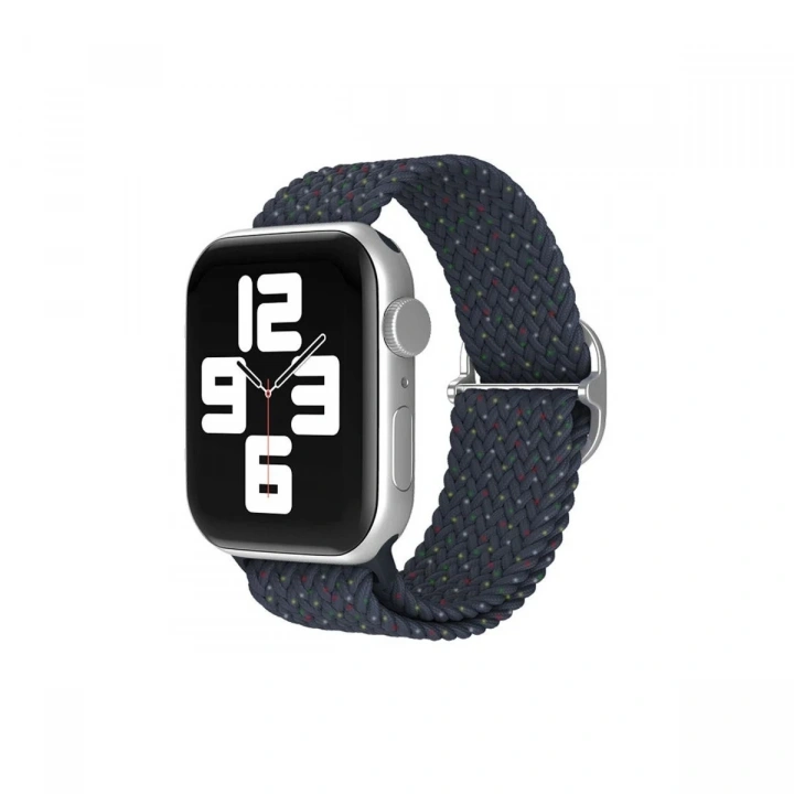Mey İthalat®   Watch 38mm Star Kordon - Benekli Lacivert