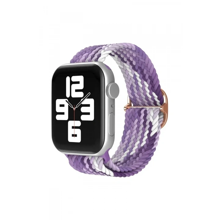 Mey İthalat®   Watch 38mm Star Kordon - Mor-Lila