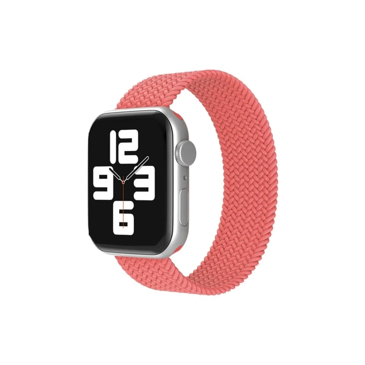 Mey İthalat®   Watch 42mm Ayarlı Solo Silikon Kordon - Pembe