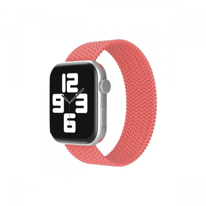 Mey İthalat®   Watch 42mm Ayarlı Solo Silikon Kordon - Pembe