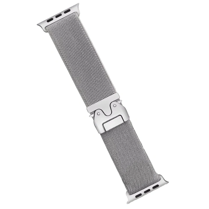 Mey İthalat®   Watch 42mm Forest Kumaş Kordon - Titan Gri