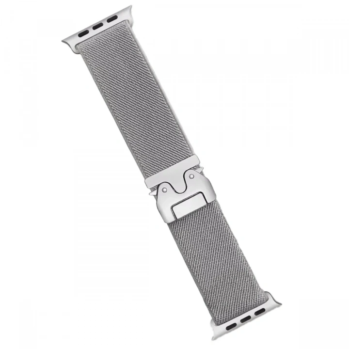 Mey İthalat®   Watch 42mm Forest Kumaş Kordon - Titan Gri