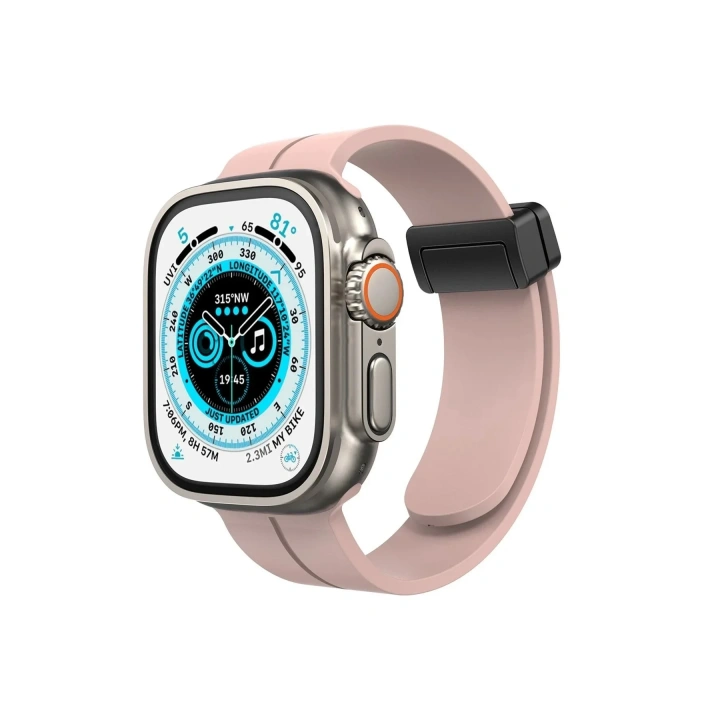 Mey İthalat®   Watch 42mm KR412 Elegance Stylısh Kordon - Pudra