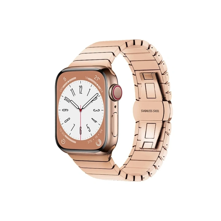Mey İthalat®   Watch 42mm KR413 Fine Steel Kordon - Rose
