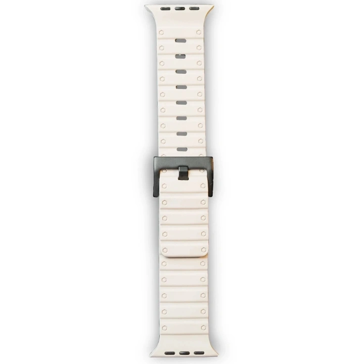 Mey İthalat®   Watch 42mm Magnus Mıknatıslı Silikon Kordon - Yıldız Işığı