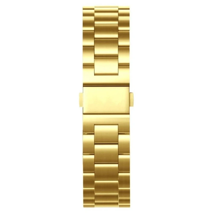 Mey İthalat®   Watch 42mm Metal Baklalı Kordon - Gold