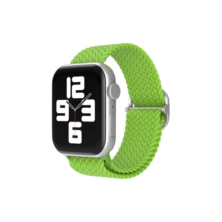Mey İthalat®   Watch 42mm Star Kordon - Açık Yeşil