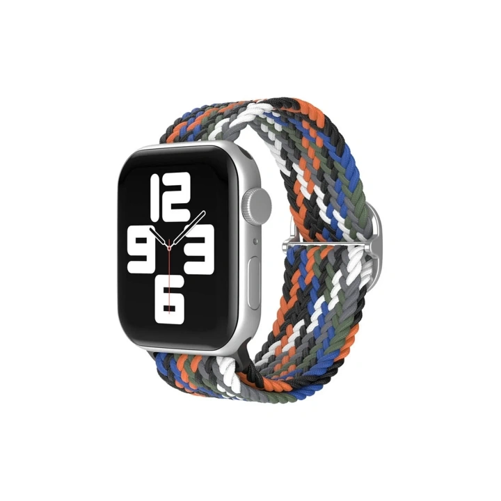 Mey İthalat®   Watch 42mm Star Kordon - Gri-Turuncu