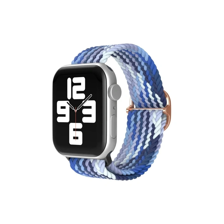 Mey İthalat®   Watch 42mm Star Kordon - Lacivert-Mavi