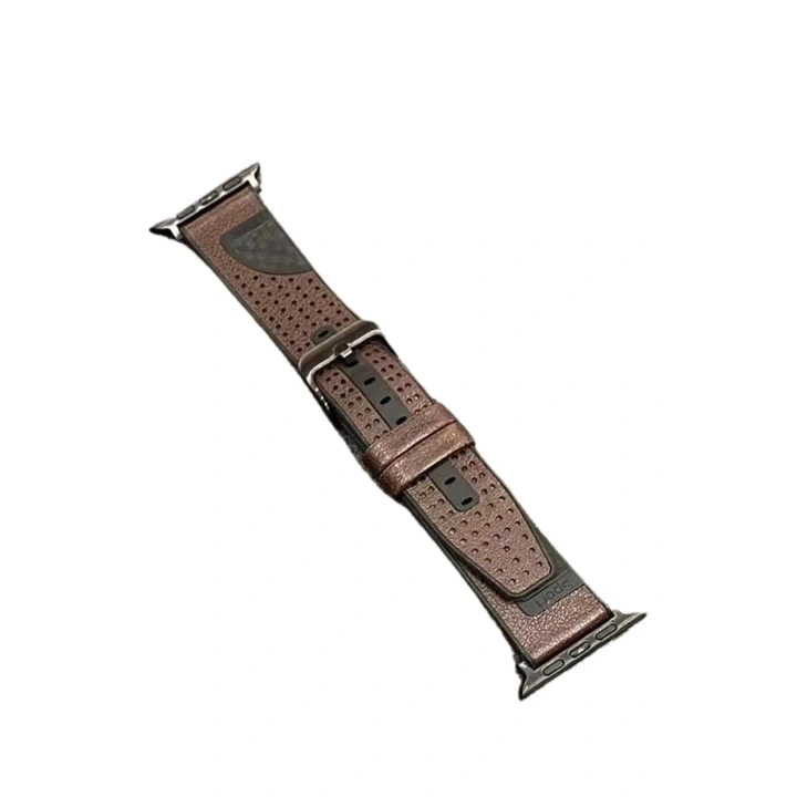 Mey İthalat®  Watch 45mm Buff Deri Kordon - Kahverengi