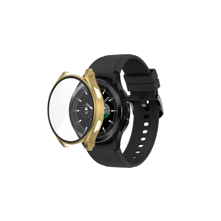 Mey İthalat®  Watch 5 40mm Wall Camlı Kasa Ekran Koruyucu - Gold