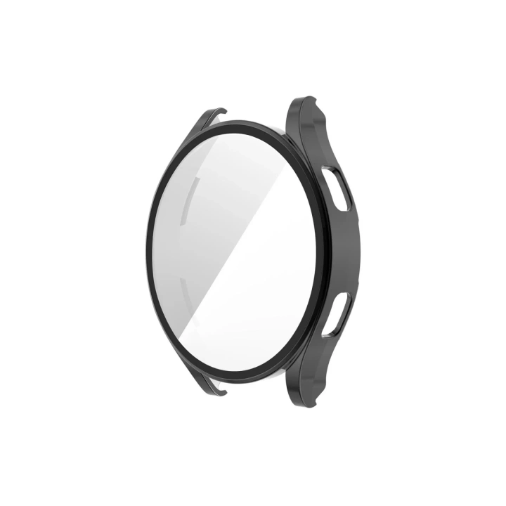 Mey İthalat®  Watch 5 44mm Wall Camlı Kasa Ekran Koruyucu - Siyah