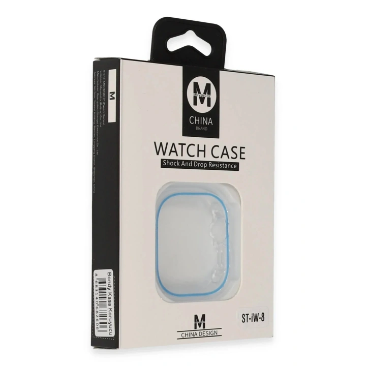Mey İthalat®  Watch Ultra 49mm Bondy Kasa Koruyucu - Mavi