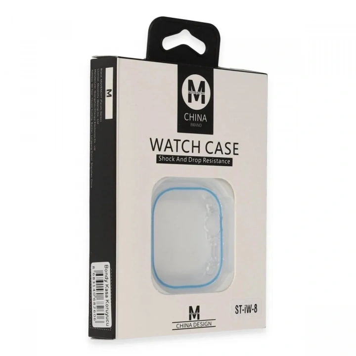 Mey İthalat®  Watch Ultra 49mm Bondy Kasa Koruyucu - Mavi