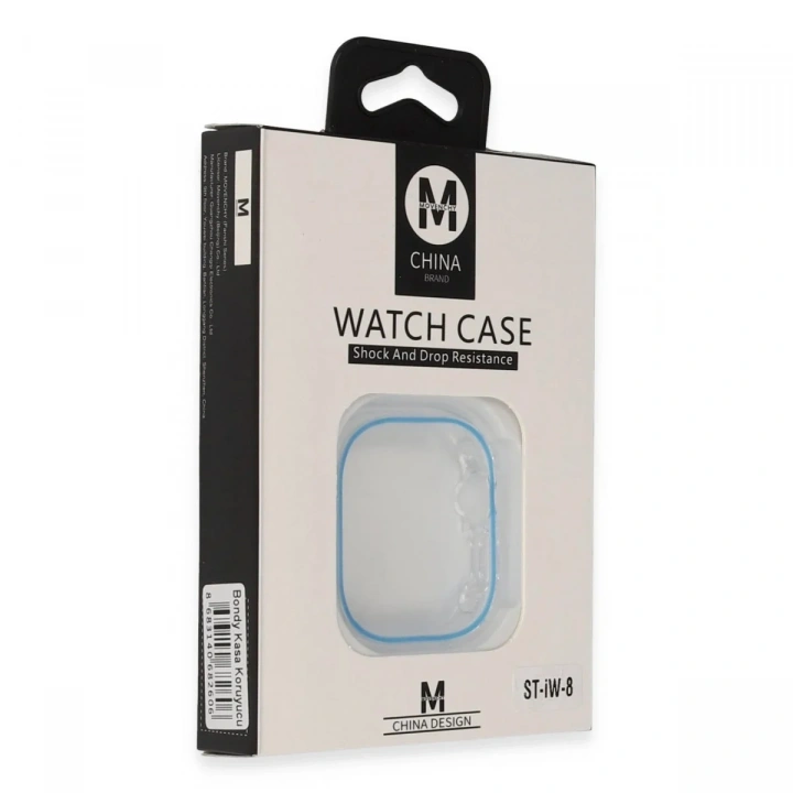Mey İthalat®  Watch Ultra 49mm Bondy Kasa Koruyucu - Mavi