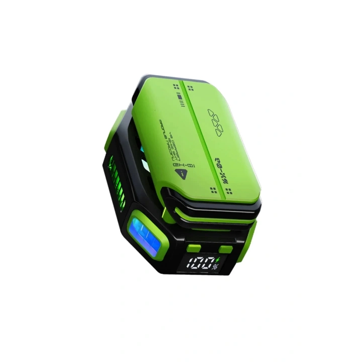 Mey İthalat®  X111 RGB Radyatör Telefon Soğutucu Fan - Siyah