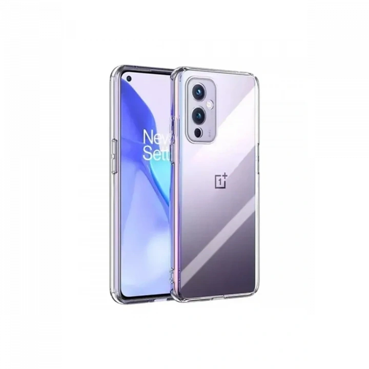 One Plus 9 Kılıf Lüx Şeffaf Silikon