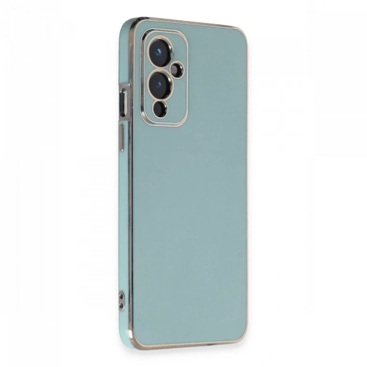 One Plus 9 Kılıf Volet Silikon - Açık Yeşil