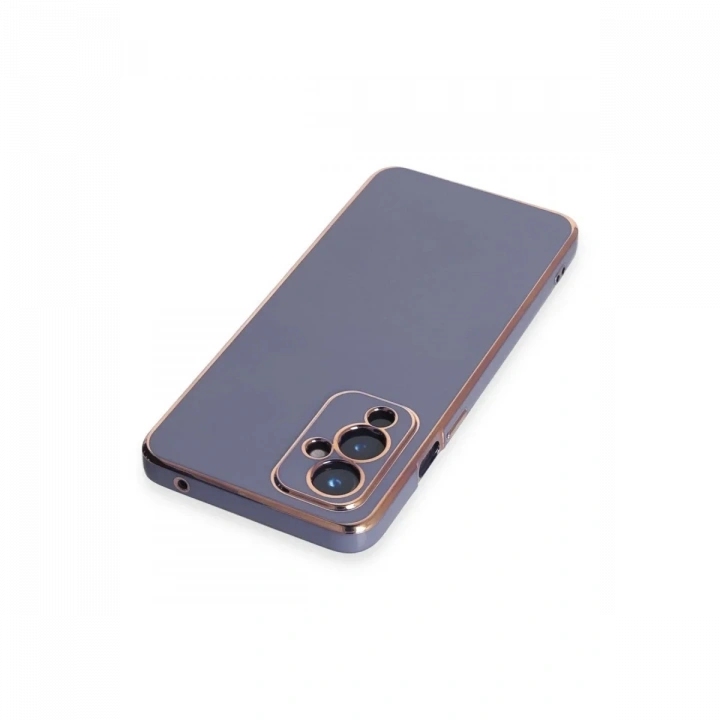 One Plus 9 Kılıf Volet Silikon - Mavi