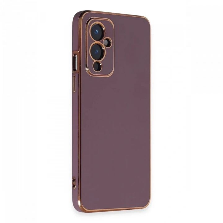 One Plus 9 Kılıf Volet Silikon - Mor