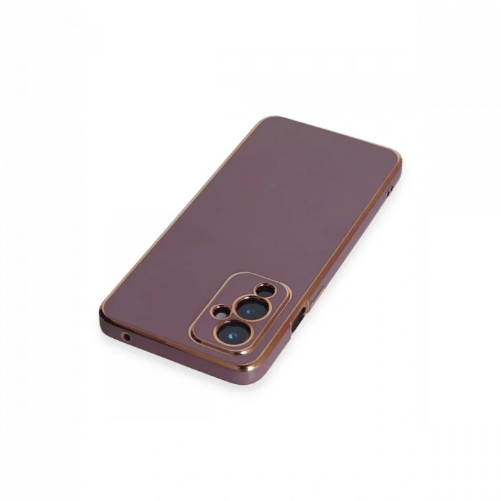 One Plus 9 Kılıf Volet Silikon - Mor