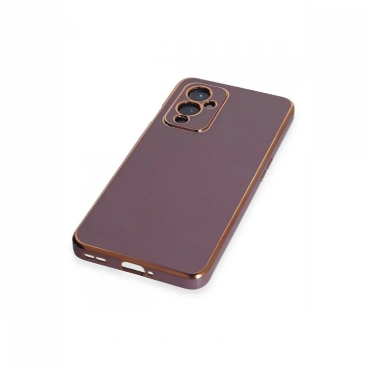 One Plus 9 Kılıf Volet Silikon - Mor