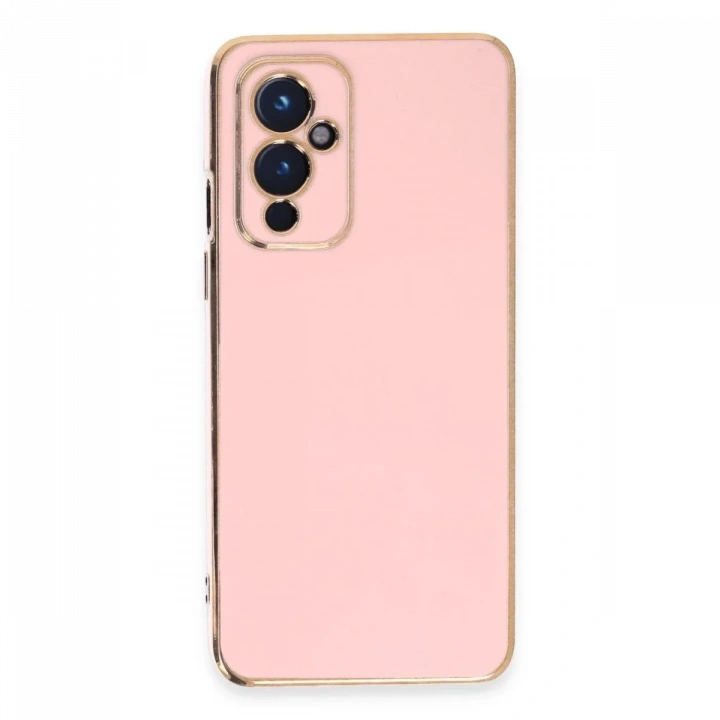 One Plus 9 Kılıf Volet Silikon - Pembe
