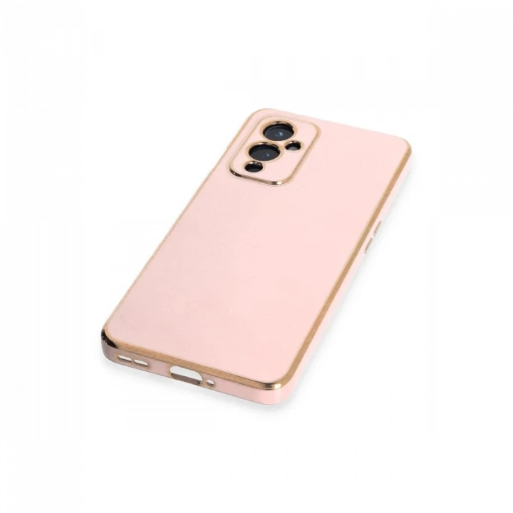 One Plus 9 Kılıf Volet Silikon - Pembe