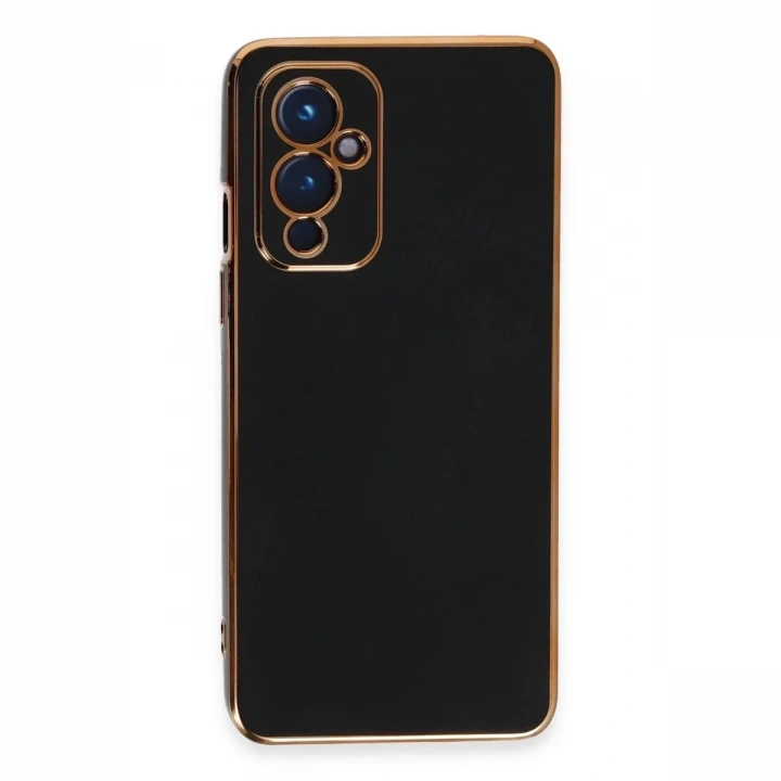 One Plus 9 Kılıf Volet Silikon - Siyah