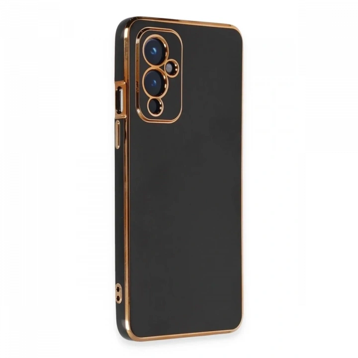 One Plus 9 Kılıf Volet Silikon - Siyah