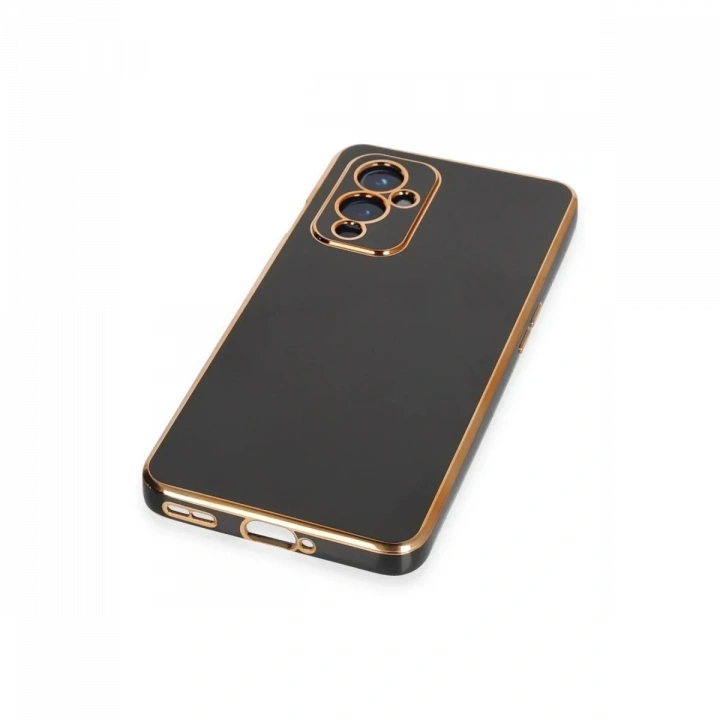 One Plus 9 Kılıf Volet Silikon - Siyah