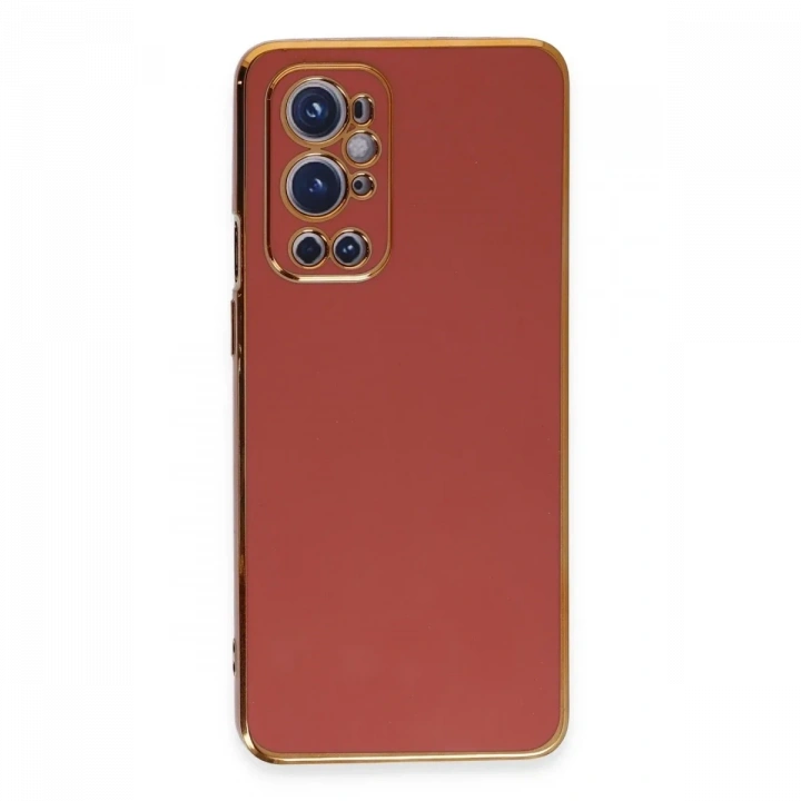 One Plus 9 Pro Kılıf Volet Silikon - Kırmızı