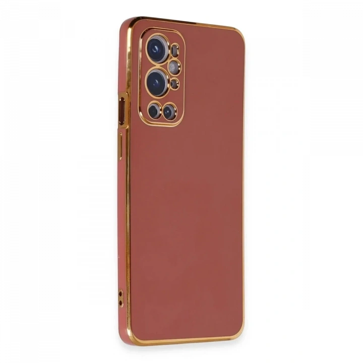 One Plus 9 Pro Kılıf Volet Silikon - Kırmızı