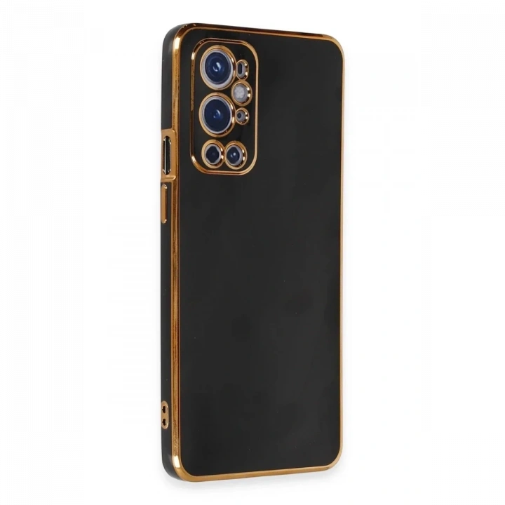 One Plus 9 Pro Kılıf Volet Silikon - Siyah