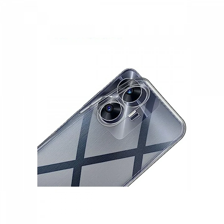 Realme C55 Kılıf Lüx Şeffaf Silikon