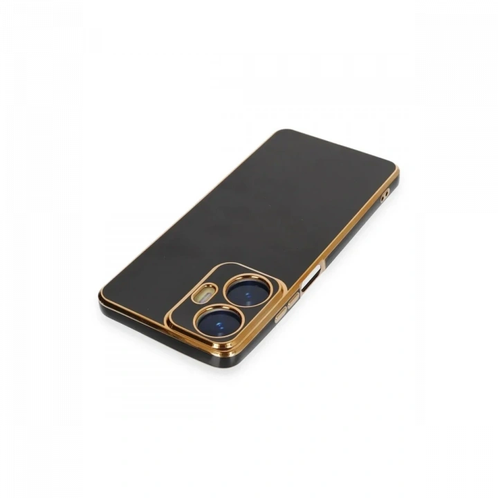 Realme C55 Kılıf Volet Silikon - Siyah