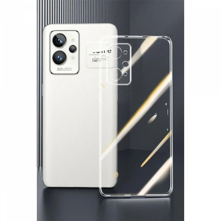 Realme GT2 Pro 5G Kılıf Lüx Şeffaf Silikon