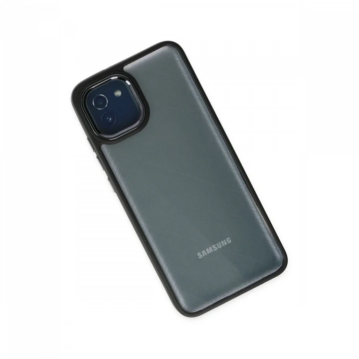 Samsung Galaxy A03 Kılıf Dora Kapak - Siyah