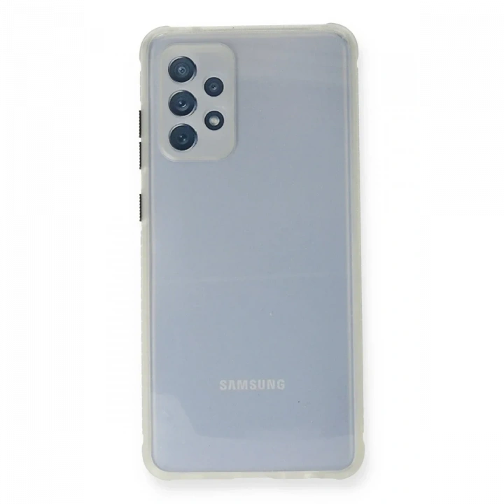Samsung Galaxy A72 Kılıf Miami Şeffaf Silikon - Şeffaf