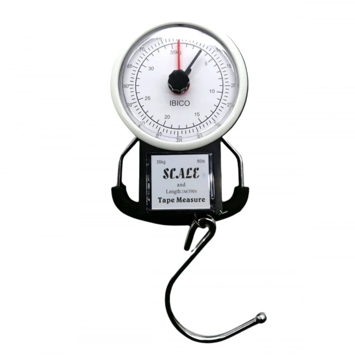 SCALE 2İN1 İBRELİ KANTAR - METRE (5468)