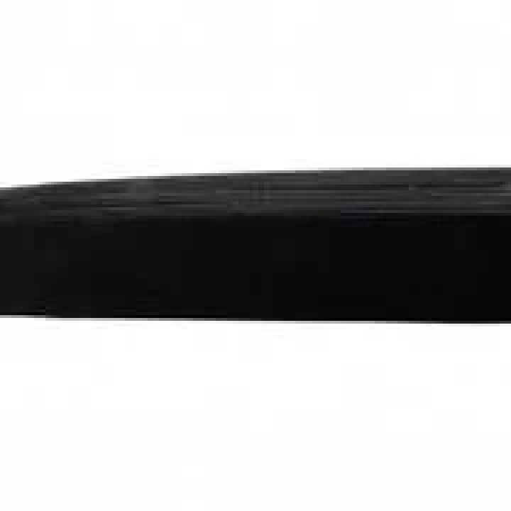 SİYAH - 2.5CM PAÇA LASTİK GENİŞ 10MT. (5468)